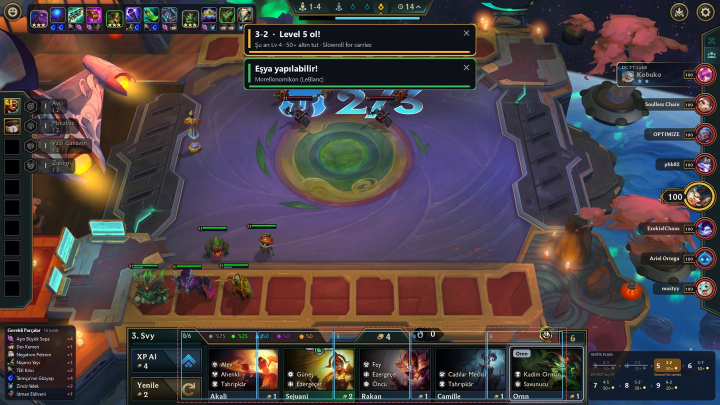 TFT Sonar overlay